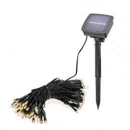 Esotec LED Solar-Lichterkette "100-WW2", 0.4W, 100 LED