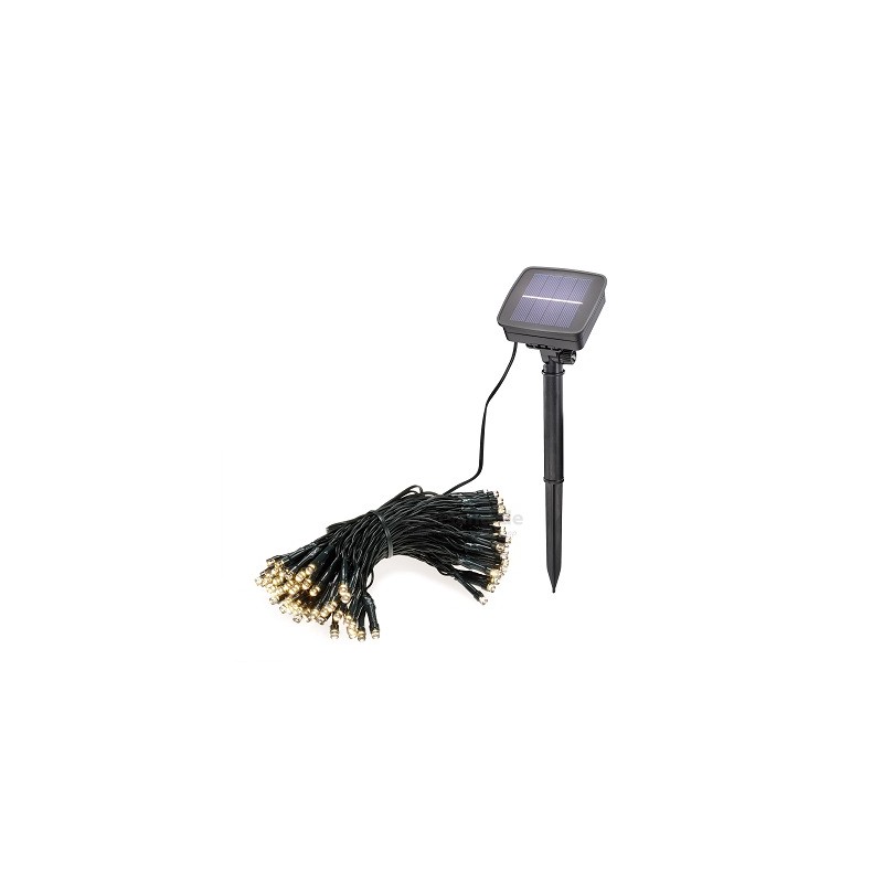 Esotec LED Solar-Lichterkette "100-WW2", 0.4W, 100 LED