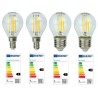 E14 LED Lampe, Birne "Fila P45", 12V DC, 1W