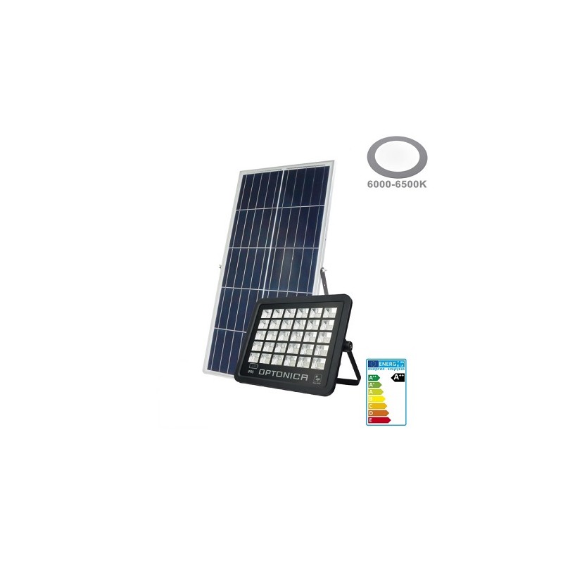 OPTONICA LED Solar-Scheinwerfer "OPT-SS40", 40W, Fernbedienung