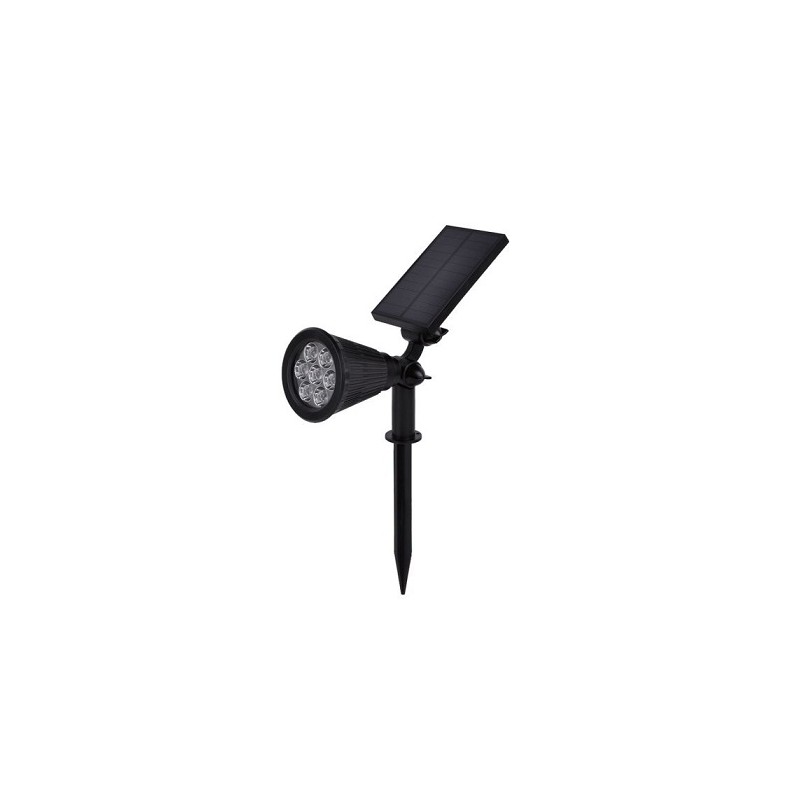 OPTONICA LED Solar-Gartenspot "9321-6V", 7 LED, mit Erdspiess