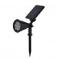 OPTONICA LED Solar-Gartenspot "9321-6V", 7 LED, mit Erdspiess