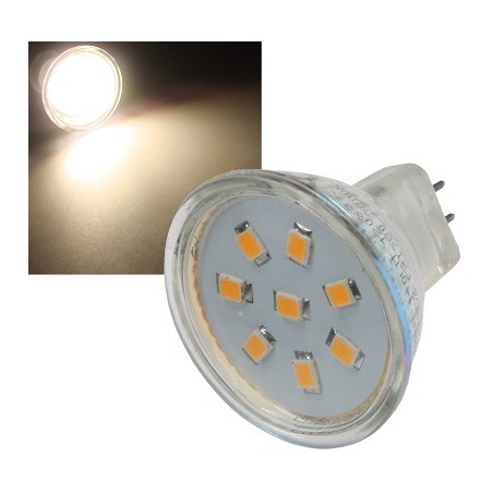 Chilitec LED Lampe, Kaltlichtspiegel MR11/GU4, 2.0W