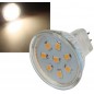 Chilitec LED Lampe, Kaltlichtspiegel MR11/GU4, 2.0W