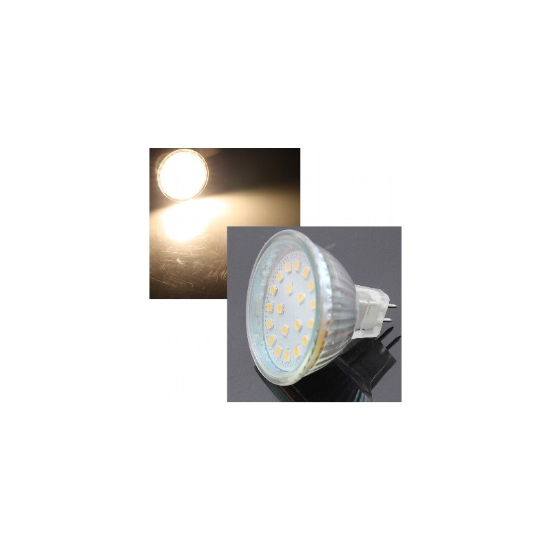 Chilitec LED-Lampe, COB Strahler MR16 "H55 SMD", 12V DC, 5W