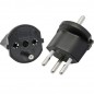 Max Hauri Fix Adapter 230V DE auf CH, Schuko/T12