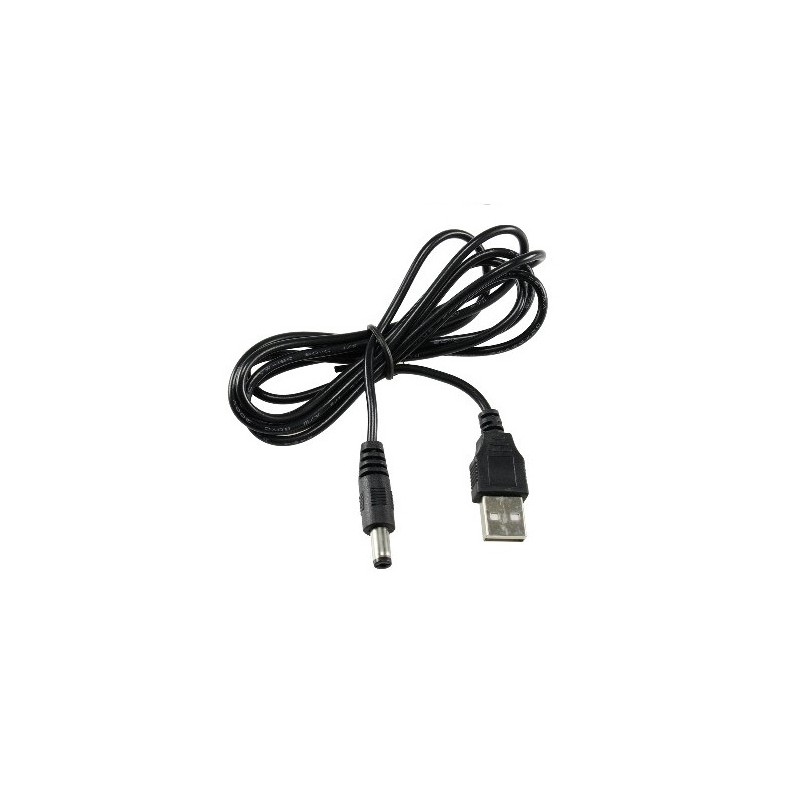 Chilitec Anschlusskabel USB A auf Hohlstecker 5.5mm, 1.5m