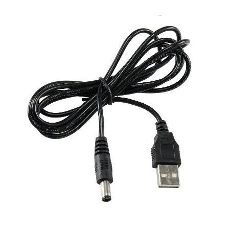 Chilitec Anschlusskabel USB A auf Hohlstecker 5.5mm, 1.5m