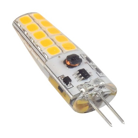 MENGS LED-Stiftsockellampe G4, 12V AC/DC, 3W, 20 SMD LED