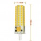 MENGS LED-Stiftsockellampe G4, 12V AC/DC, 7W, dimmbar