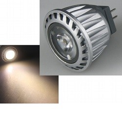 Chilitec LED Lampe, Kaltlichtspiegel MR11/GU4, 3W