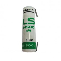 Saft 14500 Lithium-Thionyl-Clorid Batterie (AA), 3.6V