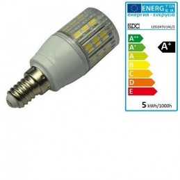 NVLED LED Lampe, Globe G45, E14, 12V/24V DC, 5W, matt Farbtemperatur  warmweiss (ww)