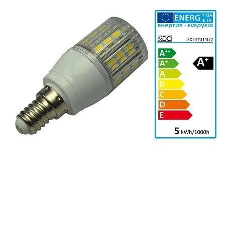 David Com. E14 LED Lampe, Korn- Kolbenlampe, 12V/24V AC/DC, 4W