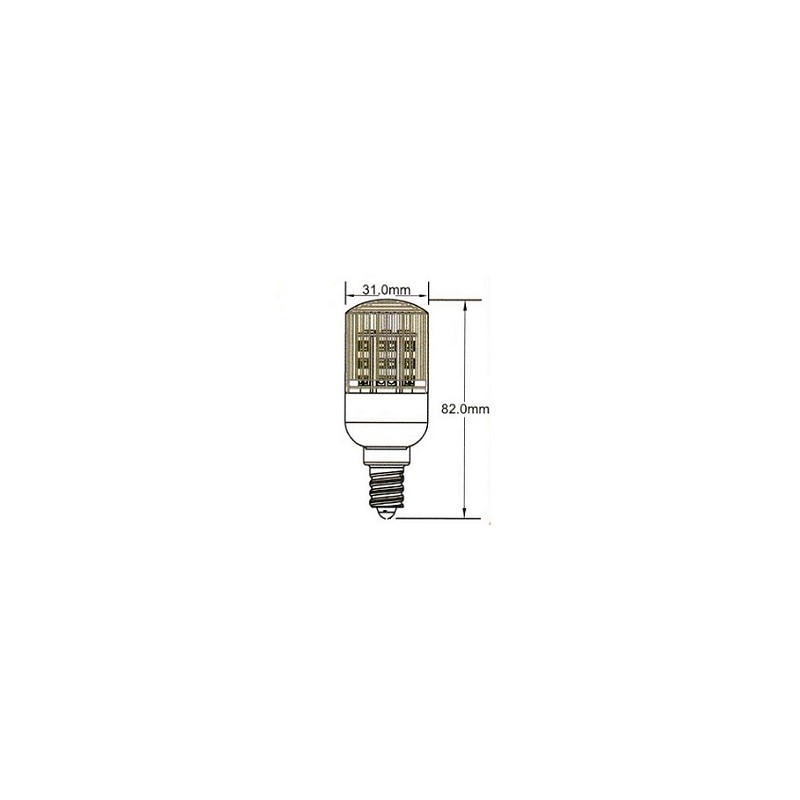 David Com. LED Lampe, Korn- Kolbenlampe, E14, 12V/24V AC/DC, 4W