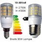 David Com. E14 LED Lampe, Korn- Kolbenlampe, 12V/24V AC/DC, 4W