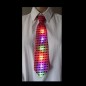 HM LED Pailetten-Krawatte, multicolor LED'S, Farbwechsel,