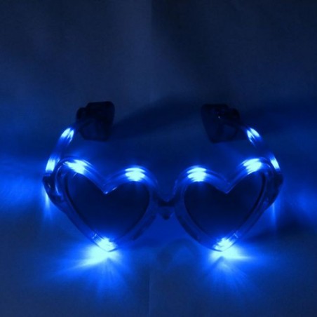 HM LED Herz-Sonnen-Brille, 3 verschiedene Leuchtmodus