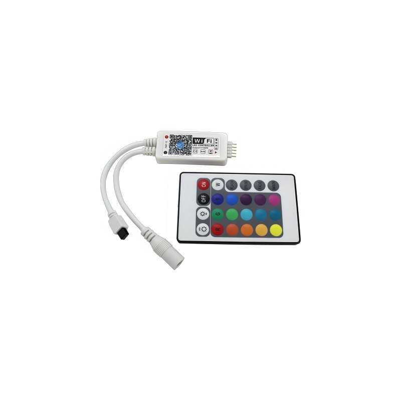 HM WIFI RGB/W-Controller, Steuerung mit FB, DC12V, 4A