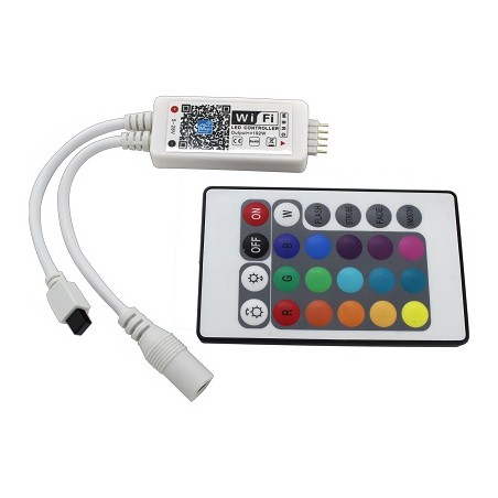 HM WIFI RGB/W-Controller, Steuerung mit FB, DC12V, 4A