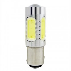 MENGS LED Lampe BA15s, 11W, 10-30 V DC, 5 COB LED's