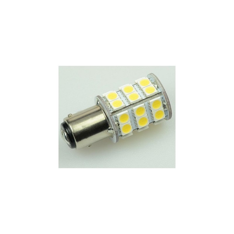 David Com. LED Lampe BAY15d / 1157, 3W, DC10-30V,30 LED's, dim.