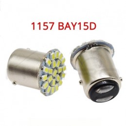 HM LED Lampe BAY15d, 1157, 1206, 1.5W, 22 LED Chips