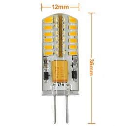 MENGS LED-Stiftsockellampe G4, 12V DC, 3W, dimmbar