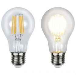 Star Trading LED Lampe, Birne "Fila A60", E27, 12V/24V AC/DC, 3.5W