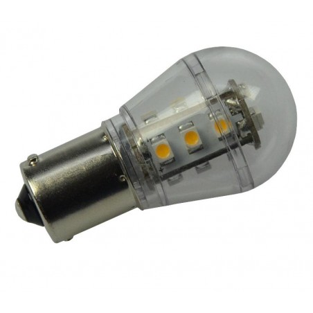 David Com. LED Lampe BA15s/1156, 1.6W, 10-30V, 15 LED's, dimmbar