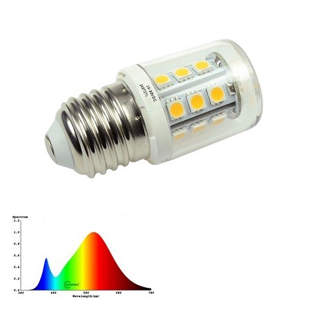 HM LED Lampe, Birne, E27, 12V AC/DC, 3W, matt