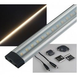 Chilitec LED Aufbau-Unterbau Leuchte "CT-FL50", 50cm, 12V DC, 5W