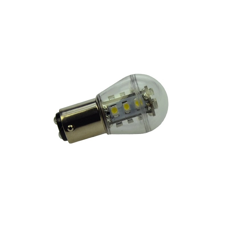 David Com. BAY15d/1157 LED Lampe, 1.6W, DC10-30V,15 LED's, dim.