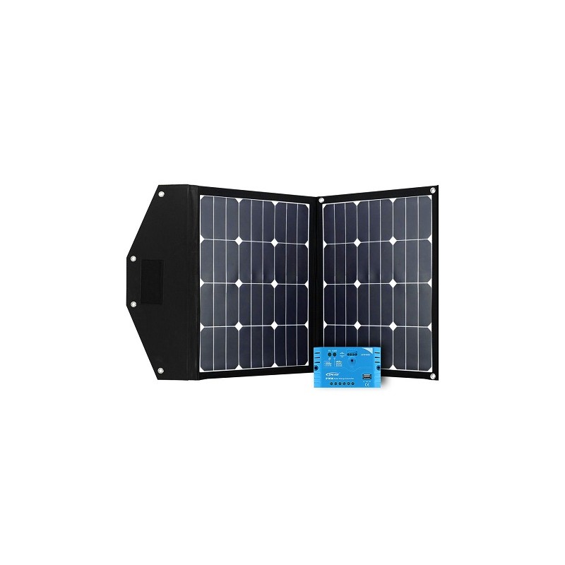 Offgridtec Faltbares Solarmodul "FSP-2-80W", 80Wp, + PWM Regler