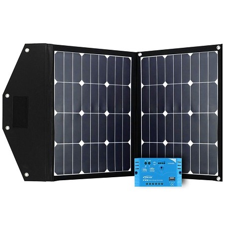 Offgridtec Faltbares Solarmodul "FSP-2-80W", 80Wp, + PWM Regler