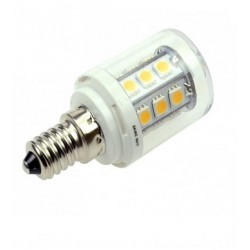 NVLED LED Lampe, Globe G45, E14, 12V/24V DC, 5W, matt Lichtfarbe ww  (warmweiss)