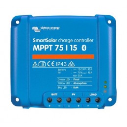 Prevent MPPT Solarladeregler "BlueSolar 75/15", 200W/400W