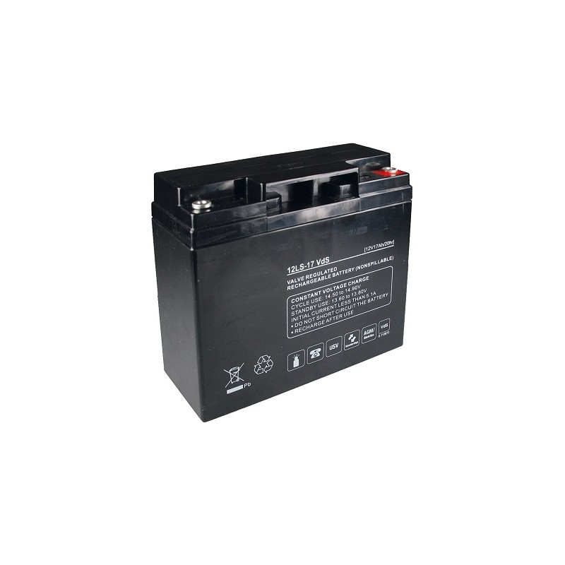 HM Bleiakku "Q-Batteries", 12V, 17Ah