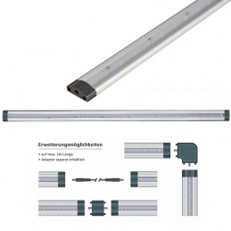 McShine LED Aufbau-Unterbau Leuchte "SH-50", 12V DC, 5W, 50cm