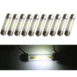 Soffitte LED 6-30V, 41mm, weiß, 8 LED