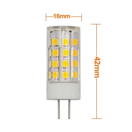MENGS LED-Stiftsockellampe G4, 4W, 12V AC/DC, 36 LED