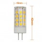 MENGS LED-Stiftsockellampe G4, 4W, 12V AC/DC, 36 LED