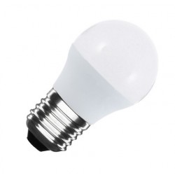 NVLED LED Lampe, Birne "G45", E27, 12V/24V AC/DC,  5W, matt
