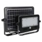 LEDKIA LED Solar-Scheinwerfer "SFL-10", mit PIR, Sensor, USB