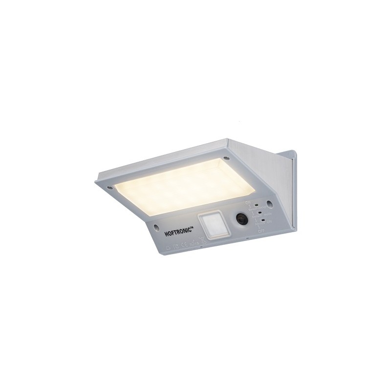 HM LED Solar-Wandleuchte "Burley-2W", PIR & DS, 21 LEDs