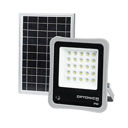 OPTONICA LED Solar-Scheinwerfer "LFS-8", 8W, 25 LED, inkl. FB