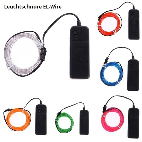EL Leuchtschnur EL Wire EL Schnur - Schweizer Shop