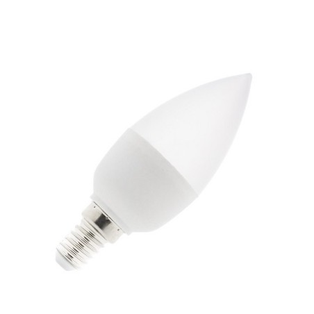 NVLED LED Lampe, Kerze "C37", E14, 12V/24V DC, 5W, matt