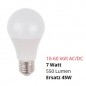 SPL E27 LED Lampe, Globe "A60", 12-60V AC/DC, 7W, matt