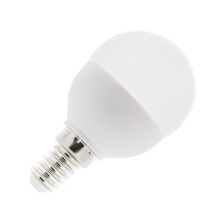 NVLED LED Lampe, Globe G45, E14, 12V/24V DC, 5W, matt Lichtfarbe